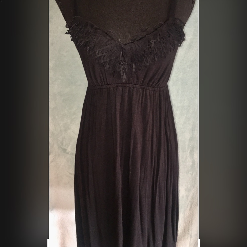 Soma Black Jersey Soft Dress Size Small